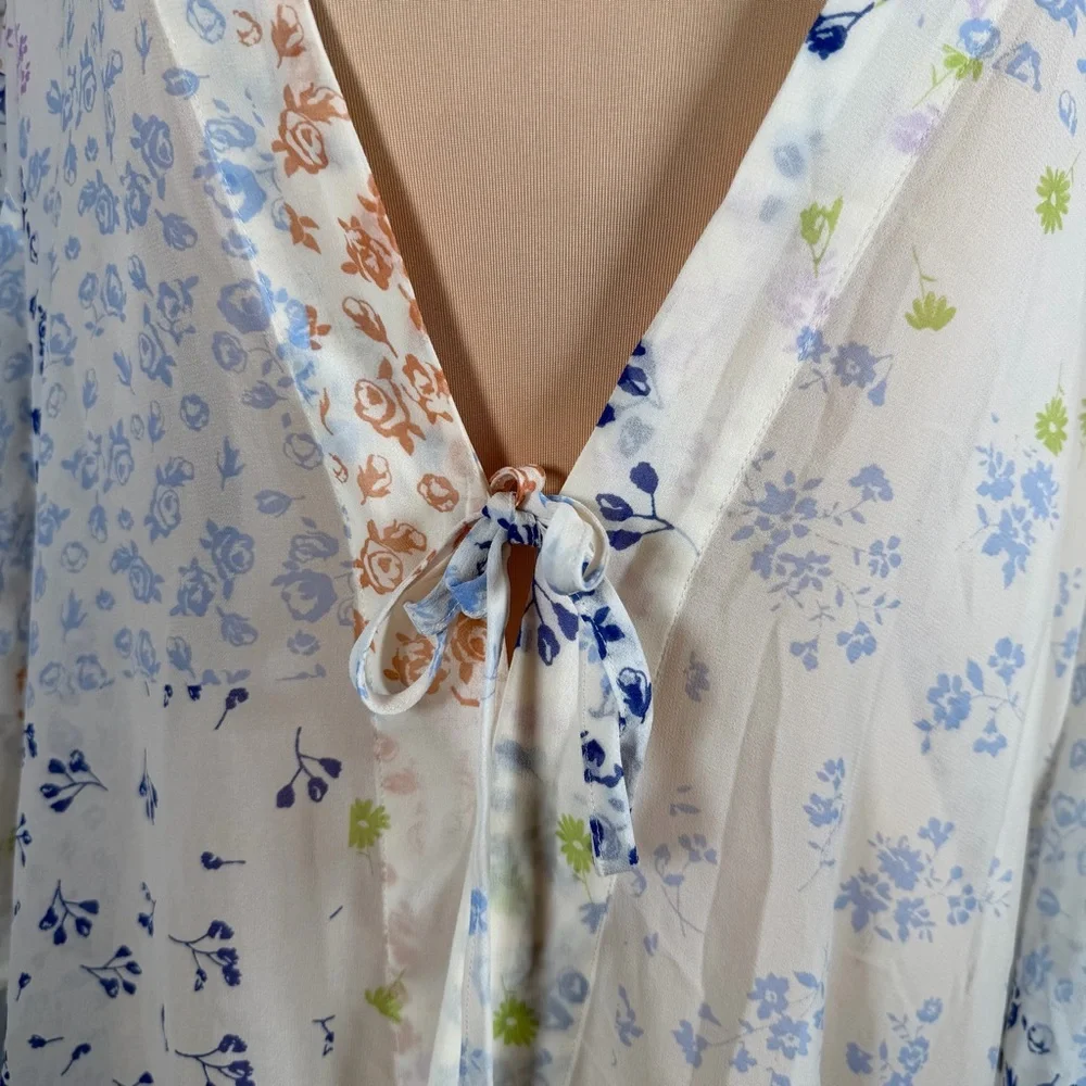 Wild‎ Fable Floral Patchwork Kimono Duster – Size OSFM